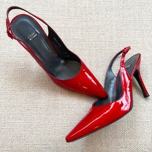 Stuart Weitzman red patent leather size 9M